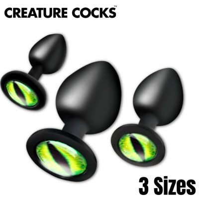 Creature Eye Silicone Butt Plug - Creature Cocks