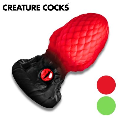 Eye of the Dragon Silicone Butt Plug - Creature Cocks