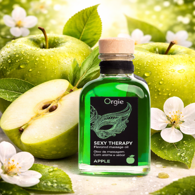 Huile Comestible Réchauffante aux Pomme - Orgie