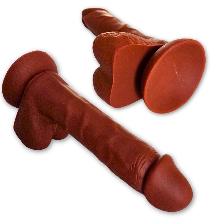 Dark Brown Dominant 9” Balls - DildoLand – Image 2