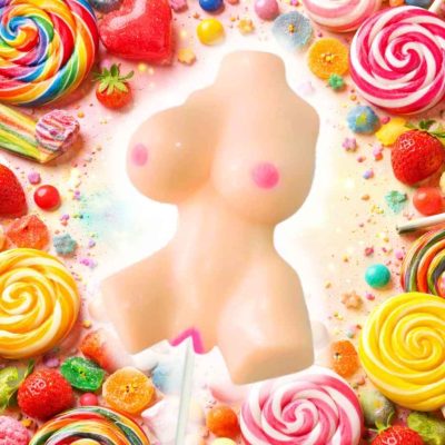 LARGE Sweet Body Lusty Lickers Sucker