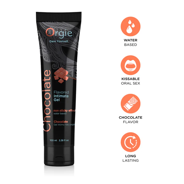 Gel Lubrifiant Chocolat à Base d’Eau – Lube Tube – Image 3
