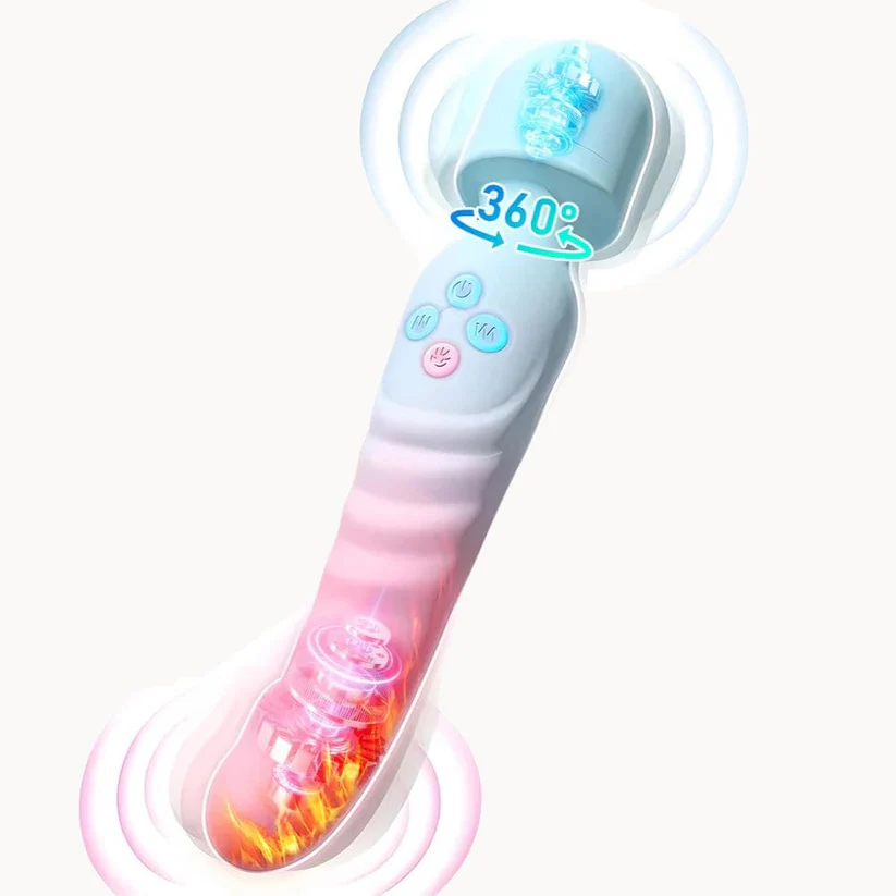 Amasher Heated Wand – Vibromasseur Wand Chauffant & Stimulation G-Spot – Image 2