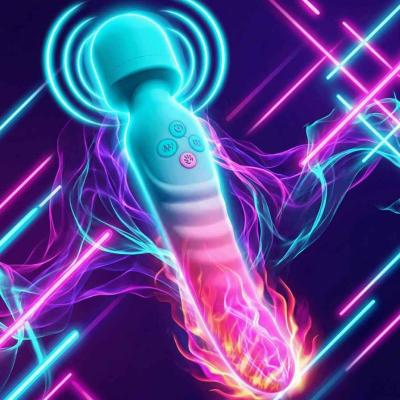 Amasher Heated Wand – Vibromasseur wand chauffant avec chaleur relaxante et stimulation du point G