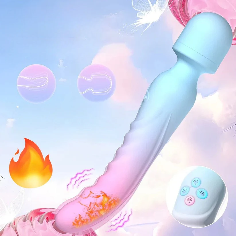 Amasher Heated Wand – Vibromasseur Wand Chauffant & Stimulation G-Spot – Image 4