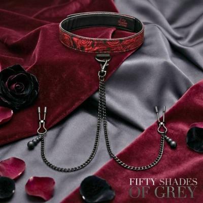 Collier et pinces à mamelons Sweet Anticipation