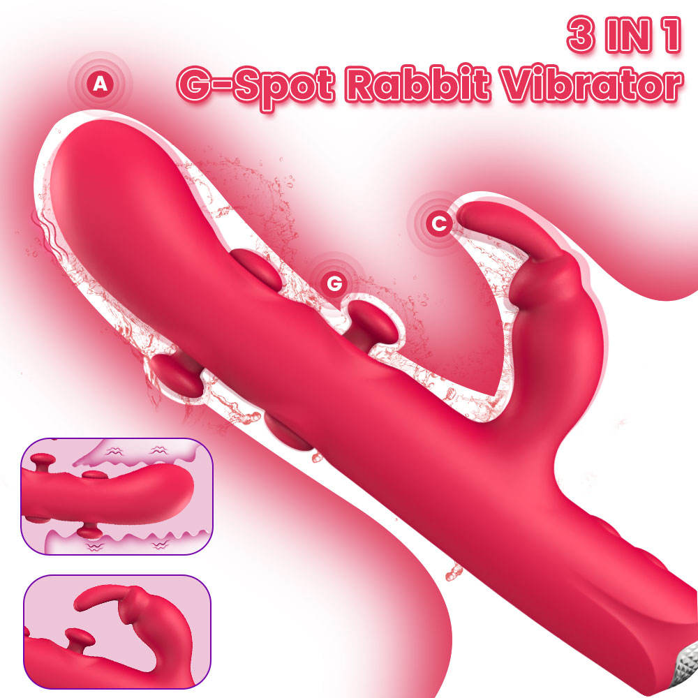 DildoLand NovaSwing 3X – Vibrateur Rabbit Oscillant Triple Stimulation – Image 2