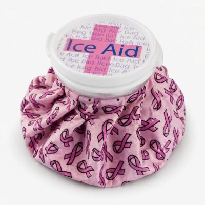 Ice Aid – Sac chaud/froid ruban rose pour la sensibilisation au cancer du sein