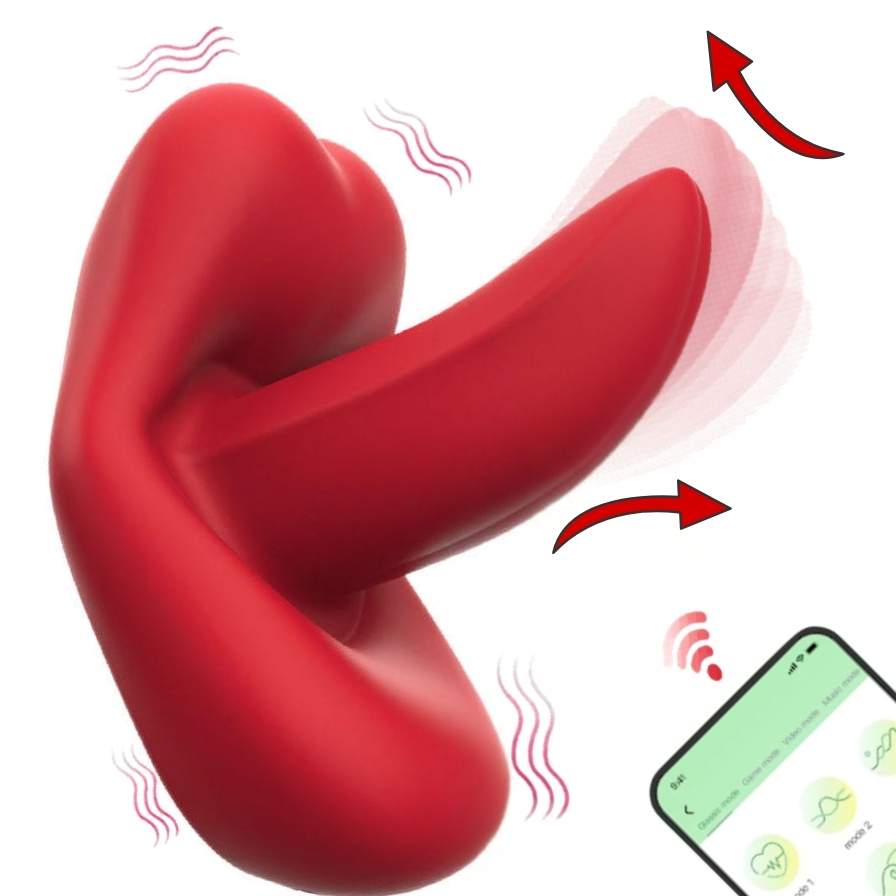 Oralia Pulse – Vibromasseur Connecté Langue Mobile & Double Stimulation