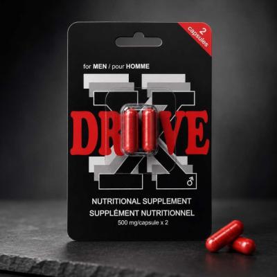 DRIVE X comprimés érection naturels Lockerroom approuvés Santé Canada Le Prince Québec