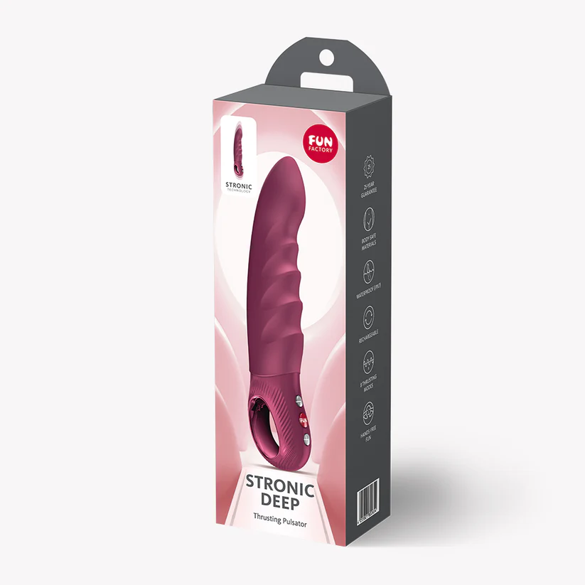 Fun Factory STRONIC DEEP – Pulsateur Texture Nervurée Poussées Profondes – Image 8