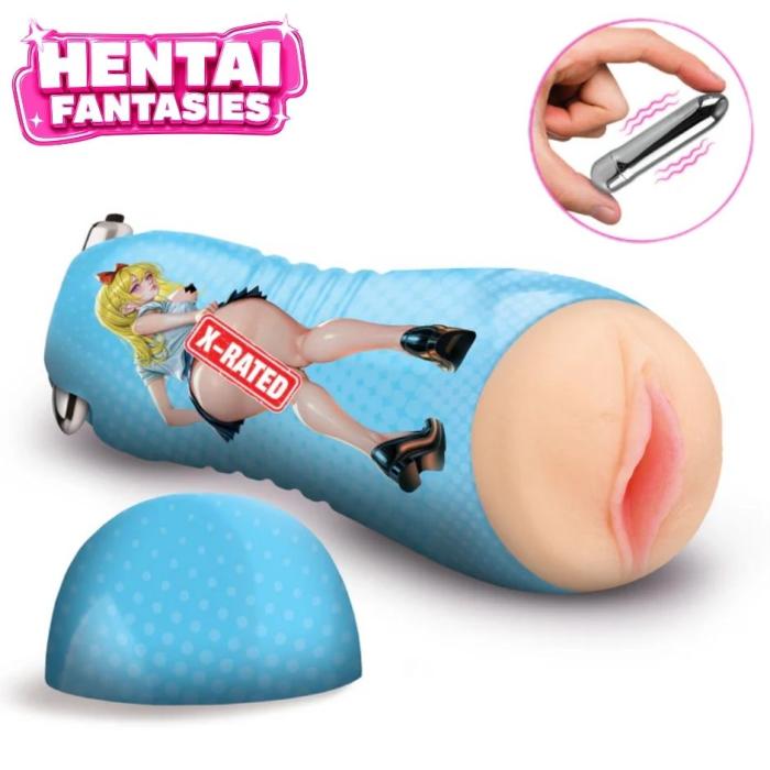 Hentai Fantasies Asuna Vibrante Écolière stroker vagin réaliste vibrant Le Prince Québec