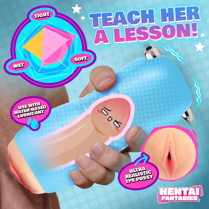 Manchon TPE fins détails réalistes canal vaginal Asuna Vibrante Hentai Fantasies