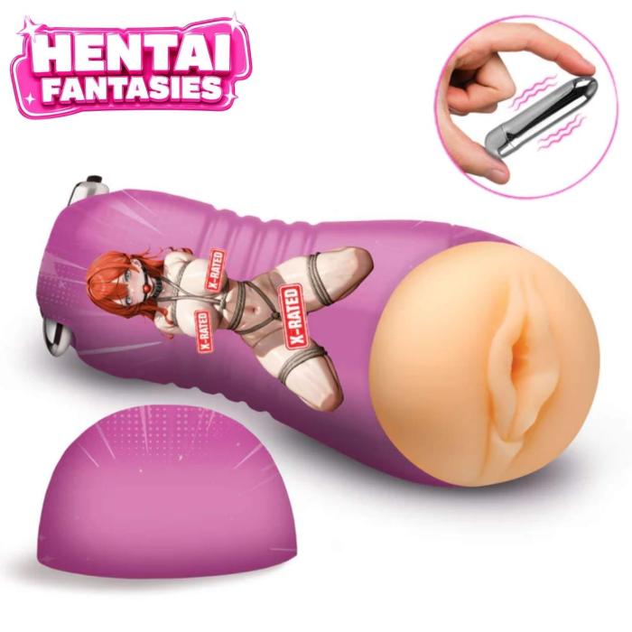 Hentai Fantasies Misato Vibrante Fille Shibari stroker vagin vibrant Le Prince Québec