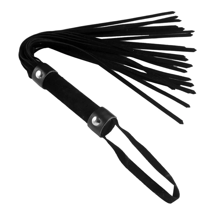 Lanières suède douces flexibles sensorielles martinet BDSM sensations légères