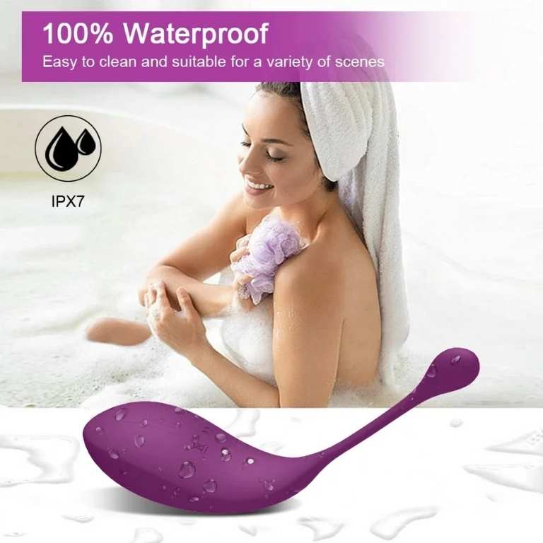oeuf vibrant waterproof silicone