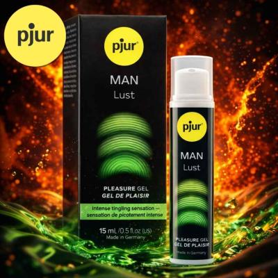 pjur MAN Lust gel stimulant plaisir pour hommes à base d’eau effet picotant