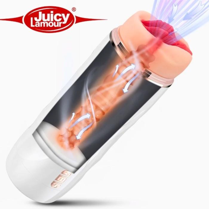 Riley Cup de Juicy Lamour masturbateur réaliste avec succion