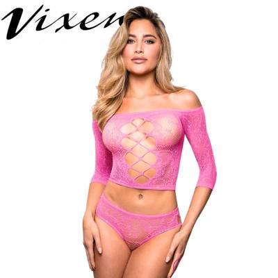 Ensemble 2pcs avec Strass - FAV812 - Fantasy Lingerie