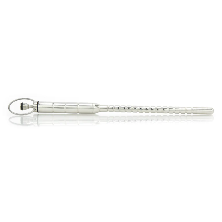 Xbliss – Tige Urétrale Vibrante Rainurée en Acier Inoxydable – Image 4