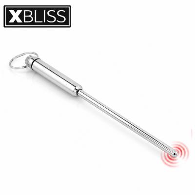Xbliss – Tige Urétrale Vibrante Lisse en Acier Inoxydable