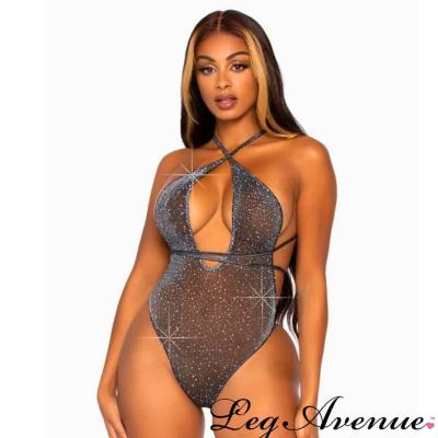 Teddy Plongeant Convertible à Strass - 89270 - Leg Avenue