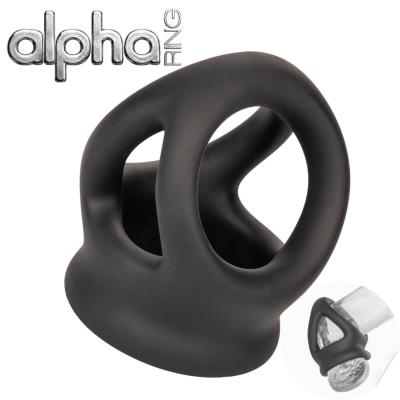 Alpha Liquid Silicone Dual Cage & Ring en silicone liquide