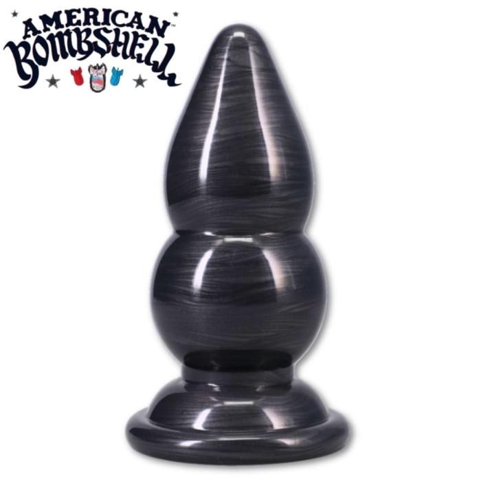Doc Johnson American Bombshell Double Payload grand gode ondulé 7cm joueurs avancés Le Prince Québec