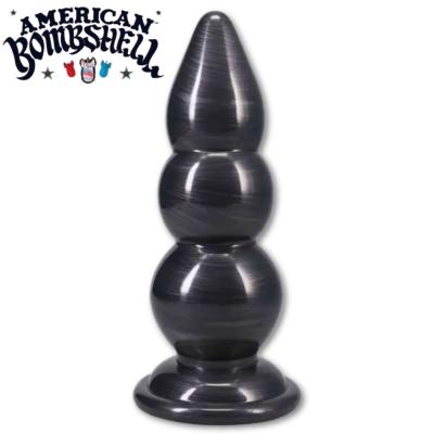 Doc Johnson American Bombshell Triple Payload grand gode ondulé 7,6cm joueurs avancés Le Prince