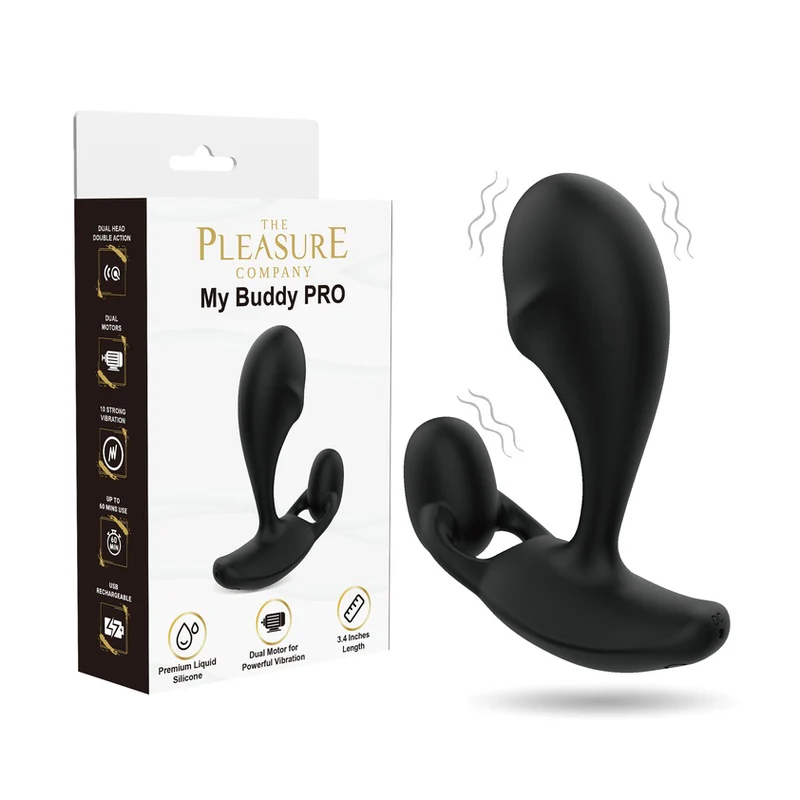 Tête courbée anatomique point P My Buddy PRO masseur prostate