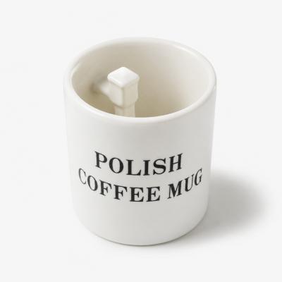 Tasse Polish Coffee Mug – Mug drôle avec poignée intérieure