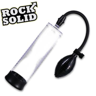 Rock Solid Classic pompe pénienne cylindre transparent graduations centimètres Le Prince Québec
