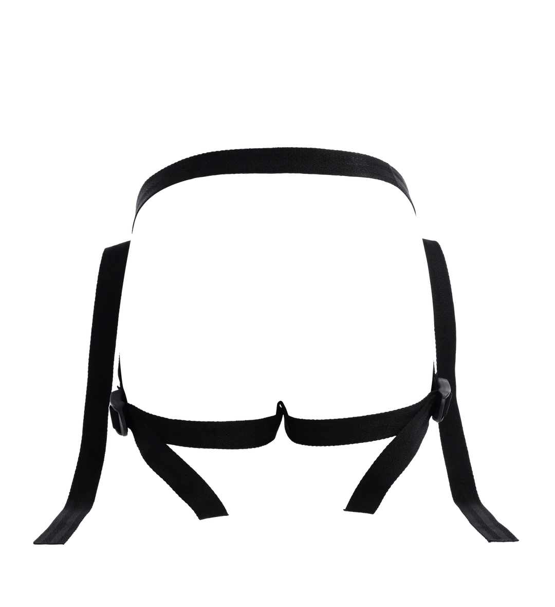 Simili-cuir marbré luxe esthétique premium harnais strap-on Velvet Noir