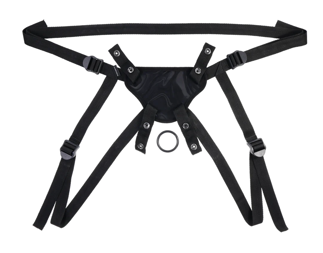 Anneau O caoutchouc clip hématite échangeable Velvet Noir Sportsheets