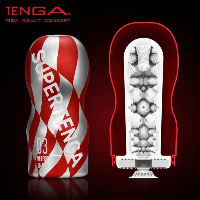 TENGA Super Meteor Smash masturbateur usage unique protubérances massives aspiration Le Prince Québec