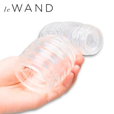 Accessoire masturbateur transparent Le Wand vue complète