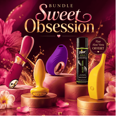 Bundle Sweet Obsession – 4 Jouets CNT + Lubrifiant Pjur en PRIME