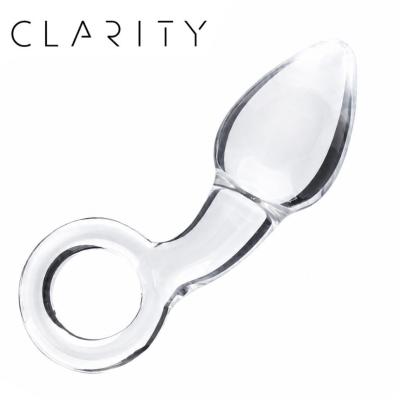 Plug anal en verre borosilicate Clarity Utopian Delight
