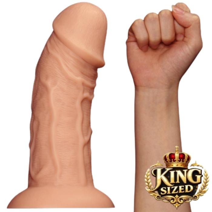Gode réaliste grand format Legendary King Sized couleur chair
