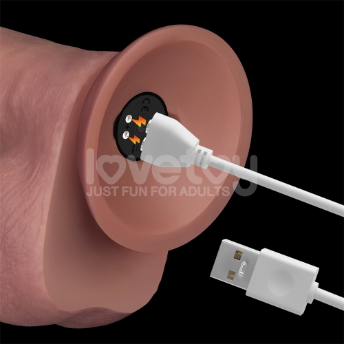 Gode vibrant XXL étanche utilisable sous la douche
