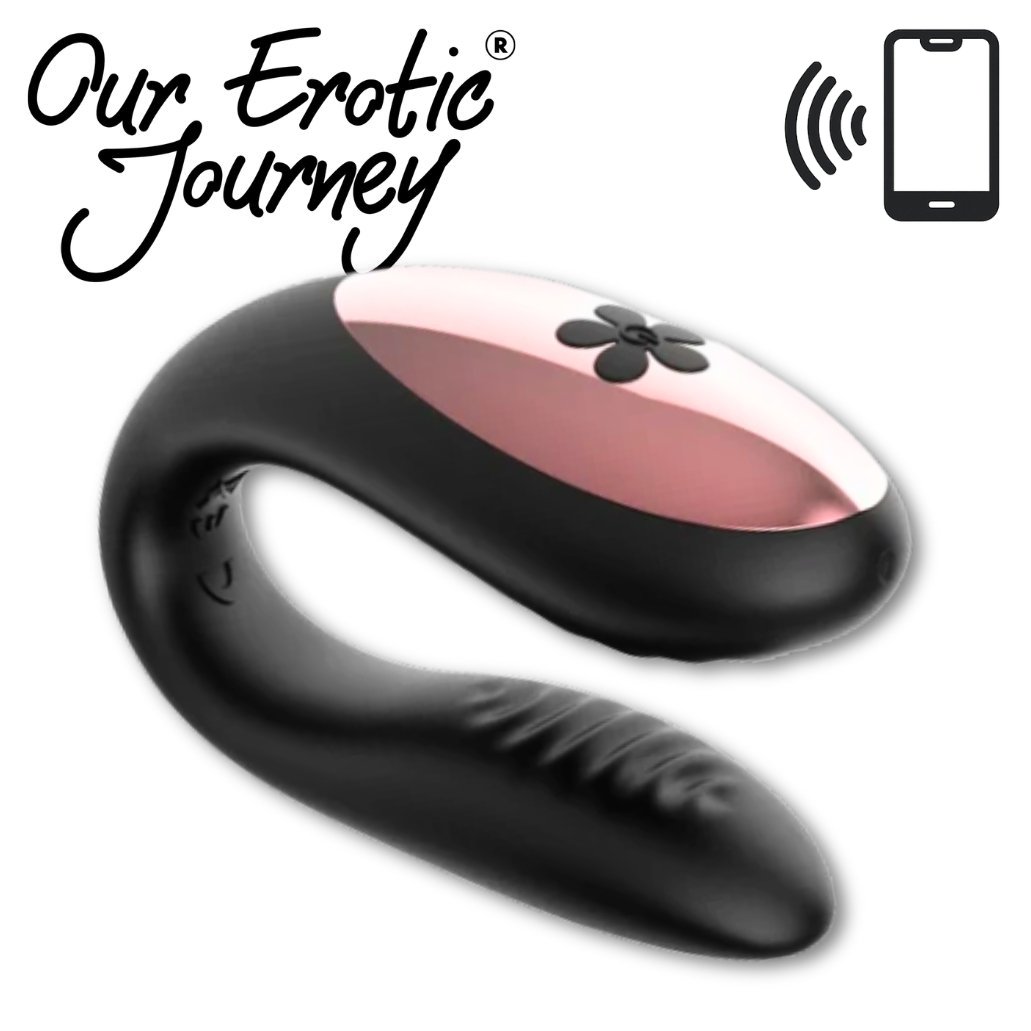 Harmonix Duo Pulse vibromasseur couple forme en C