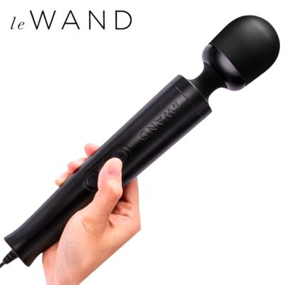 Le Wand Die Cast Plug-In noir corps en métal coulé