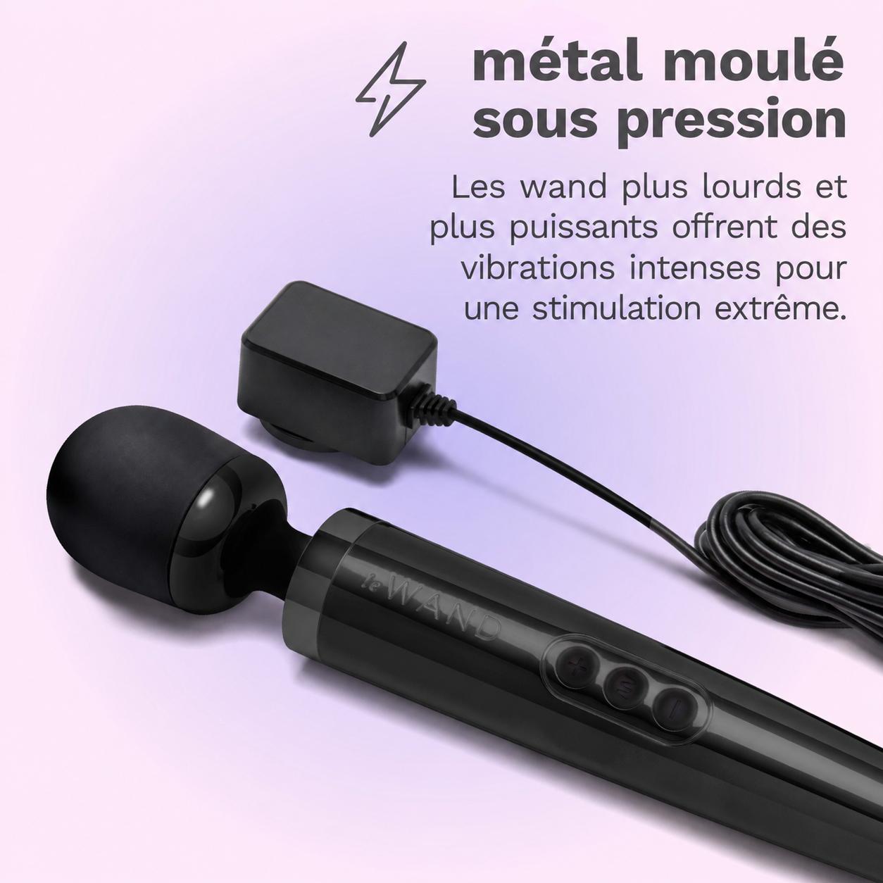 Le Wand Die Cast Plug-In - Wand Vibrant Métal Coulé, Puissance Maximale – Image 8