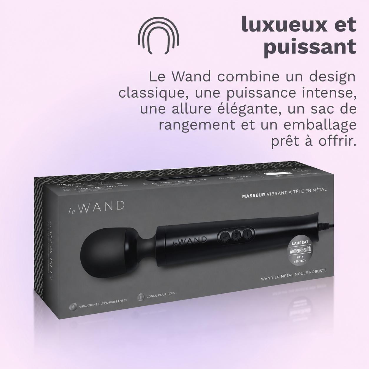 Le Wand Die Cast Plug-In - Wand Vibrant Métal Coulé, Puissance Maximale – Image 10