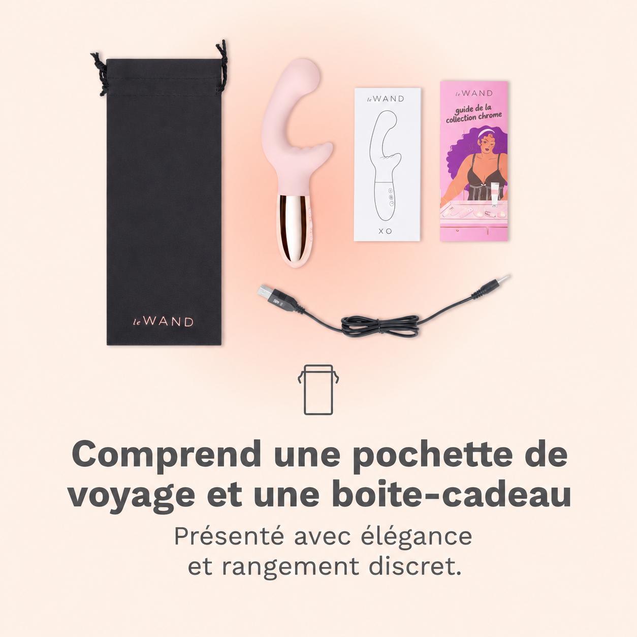 Sac de transport en micro-suède du Le Wand XO