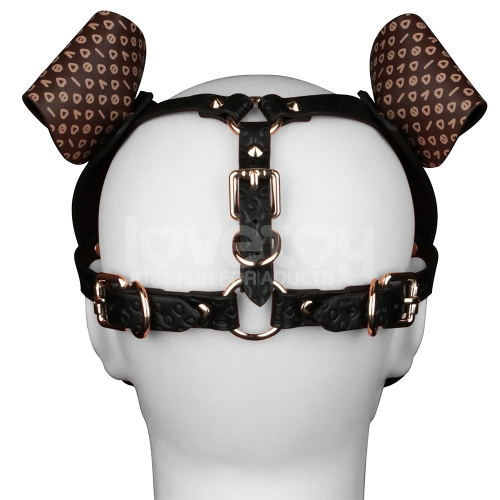 Masque Pup BDSM Rebellion Reign Classic — Muselière Amovible – Image 4