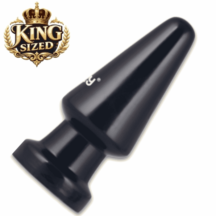 Plug anal King Sized Anal Shocker noir 7 pouces