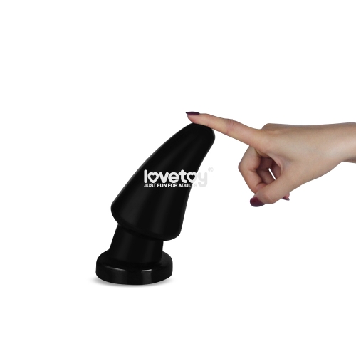Base large et évasée du plug anal grand format