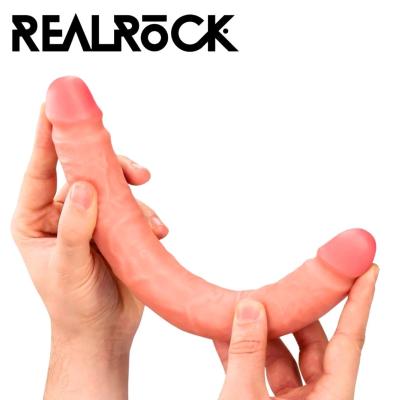 Slim Double Ended Dong 12" - Real Rock