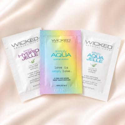 Trio Découverte Wicked – 3 Échantillons de Lubrifiants 3 ml
